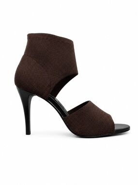 Size 8.5 Open-Toe Stretch Heel